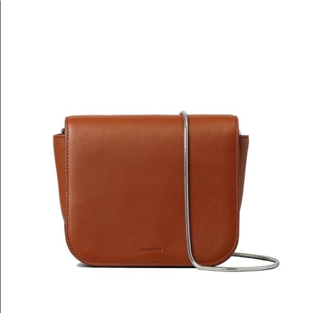 All Saints Leather Crossbody Bag